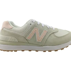 Clearance Ladies 574 Greens v2 Waterproof Spikeless Golf Shoes Ladies Spikeless Golf Shoes|Men's Spikeless Golf Shoes