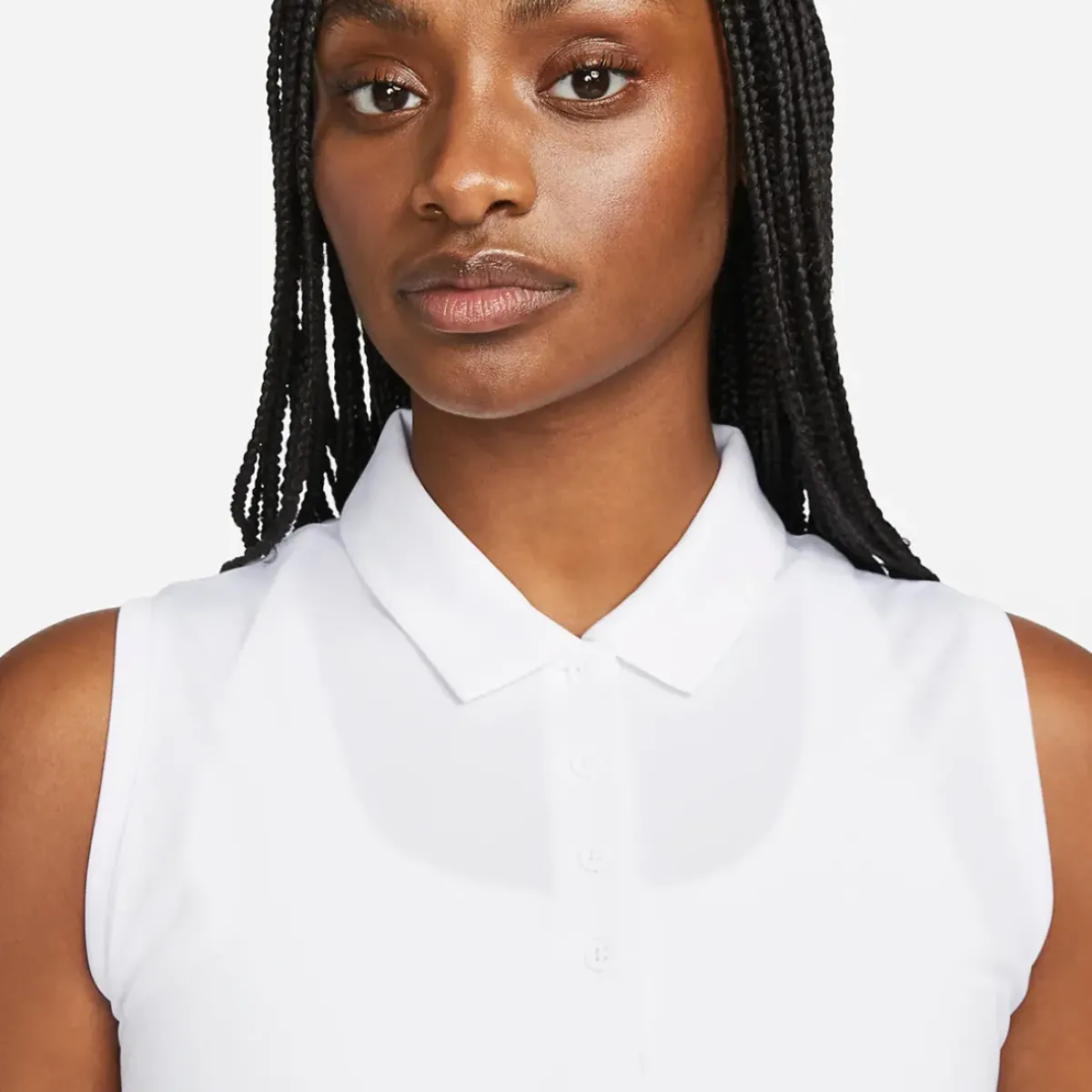 Nike Ladies Dri-FIT Victory Sleeveless Golf Polo Shirt Ladies Polo Shirts