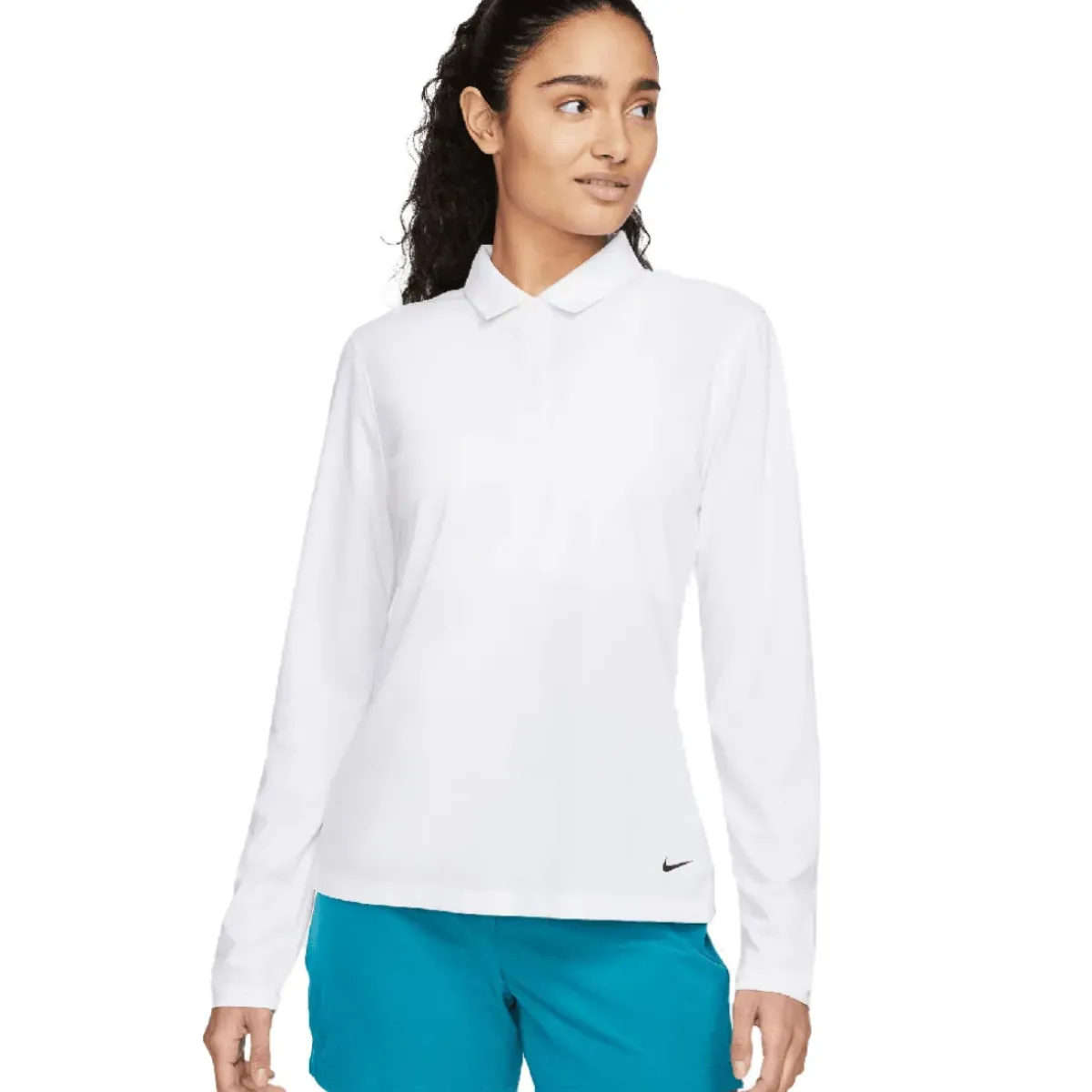Discount Nike Ladies Dri-FIT Victory Long Sleeve Golf Polo Shirt Ladies Polo Shirts
