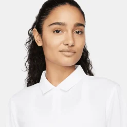 Discount Nike Ladies Dri-FIT Victory Long Sleeve Golf Polo Shirt Ladies Polo Shirts