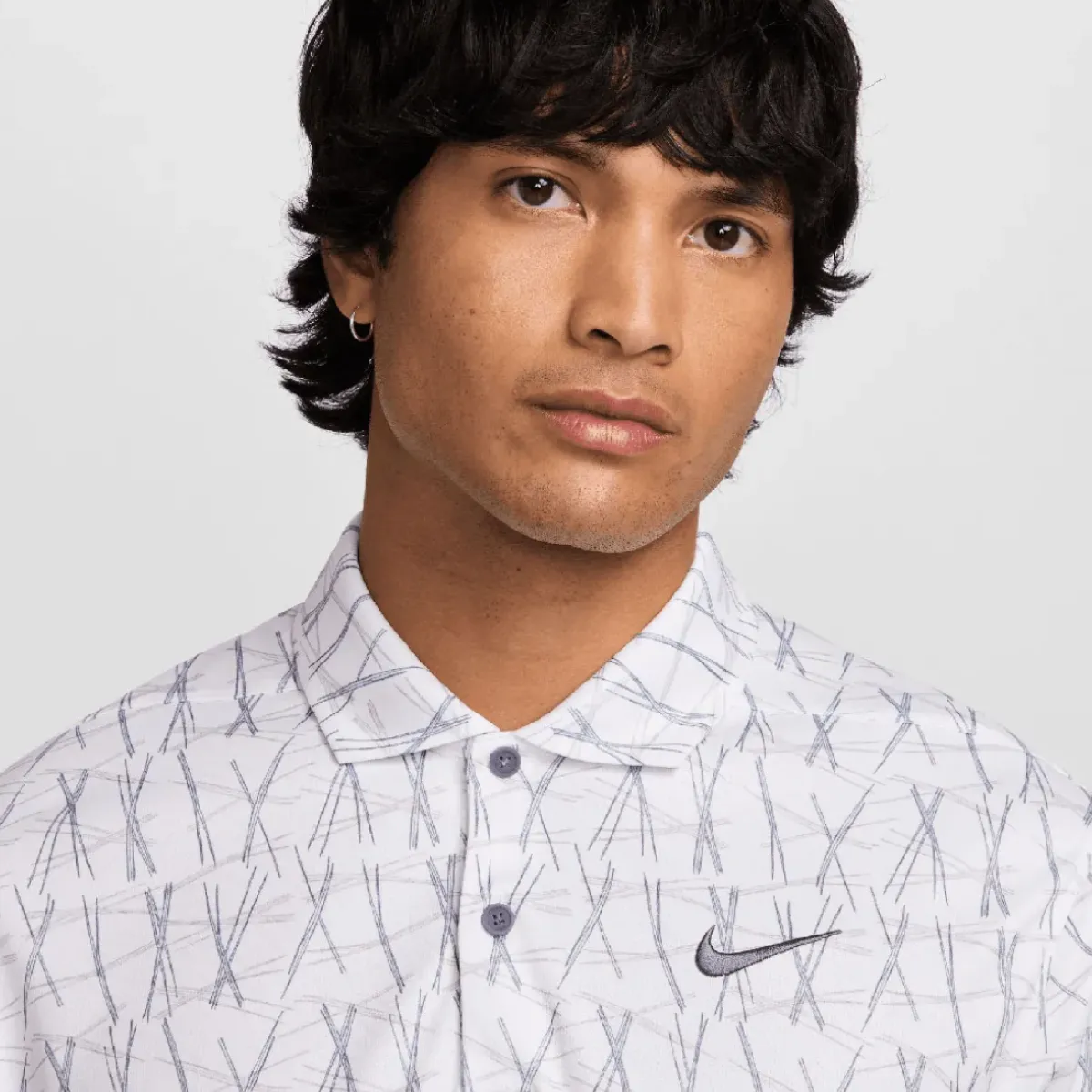 Hot Nike Men's Dri-FIT Long Leaf Victory+ Golf Polo Shirt Men's Polo Shirts