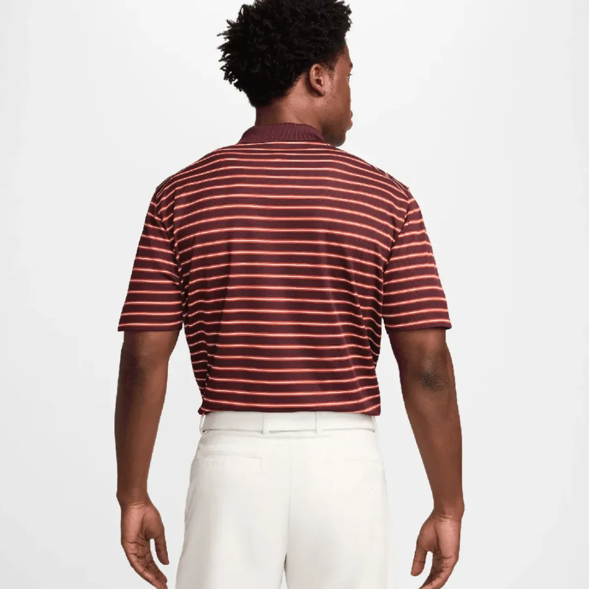 Nike Men's Dri-FIT Victory Striped Golf Polo Shirt Men's Polo Shirts