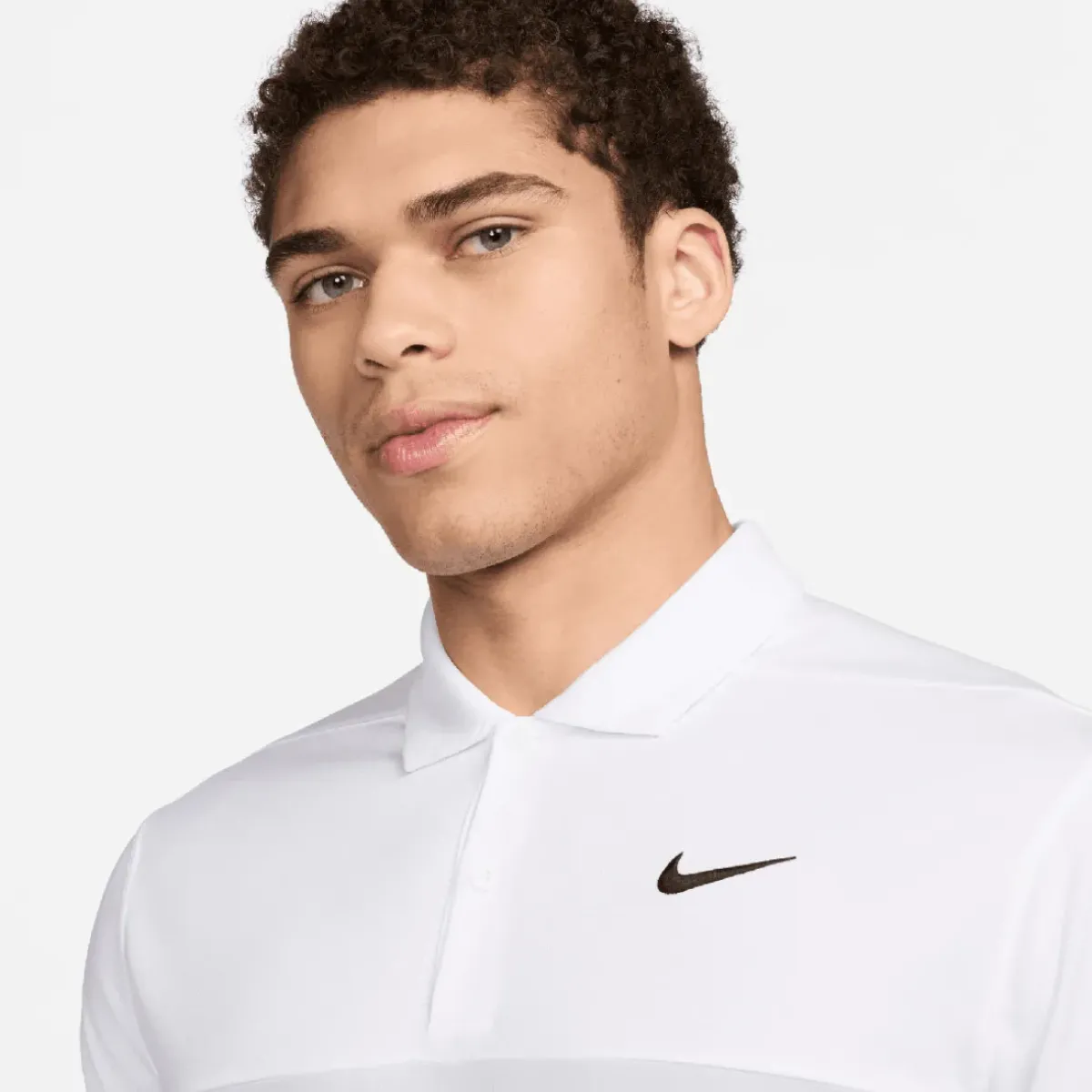 Discount Nike Men's Dri-FIT Victory+ Block Golf Polo Shirt Men's Polo Shirts