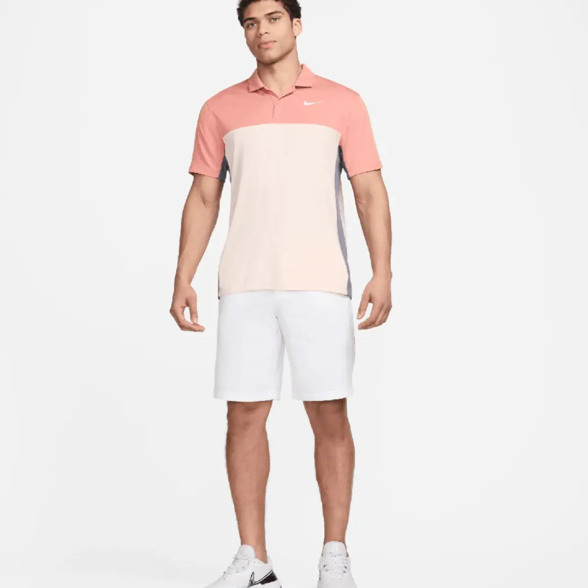 Discount Nike Men's Dri-FIT Victory+ Block Golf Polo Shirt Men's Polo Shirts