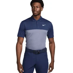 Discount Nike Men's Dri-FIT Victory+ Block Golf Polo Shirt Men's Polo Shirts