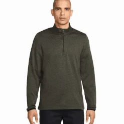 Clearance Nike Men's Therma-FIT Victory Quarter Zip Golf Mid Layer Men's Sweaters|Men's Midlayers