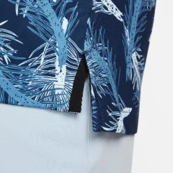 Best Nike Men's Tour Pine Print Golf Polo Shirt Men's Polo Shirts