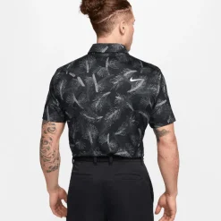 Best Nike Men's Tour Pine Print Golf Polo Shirt Men's Polo Shirts