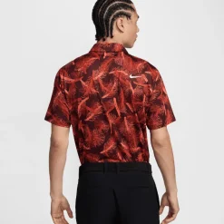 Sale Nike Men's Tour Pine Print Golf Polo Shirt Men's Polo Shirts