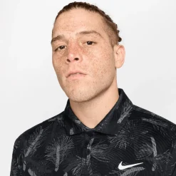 Online Nike Men's Tour Pine Print Golf Polo Shirt Men's Polo Shirts