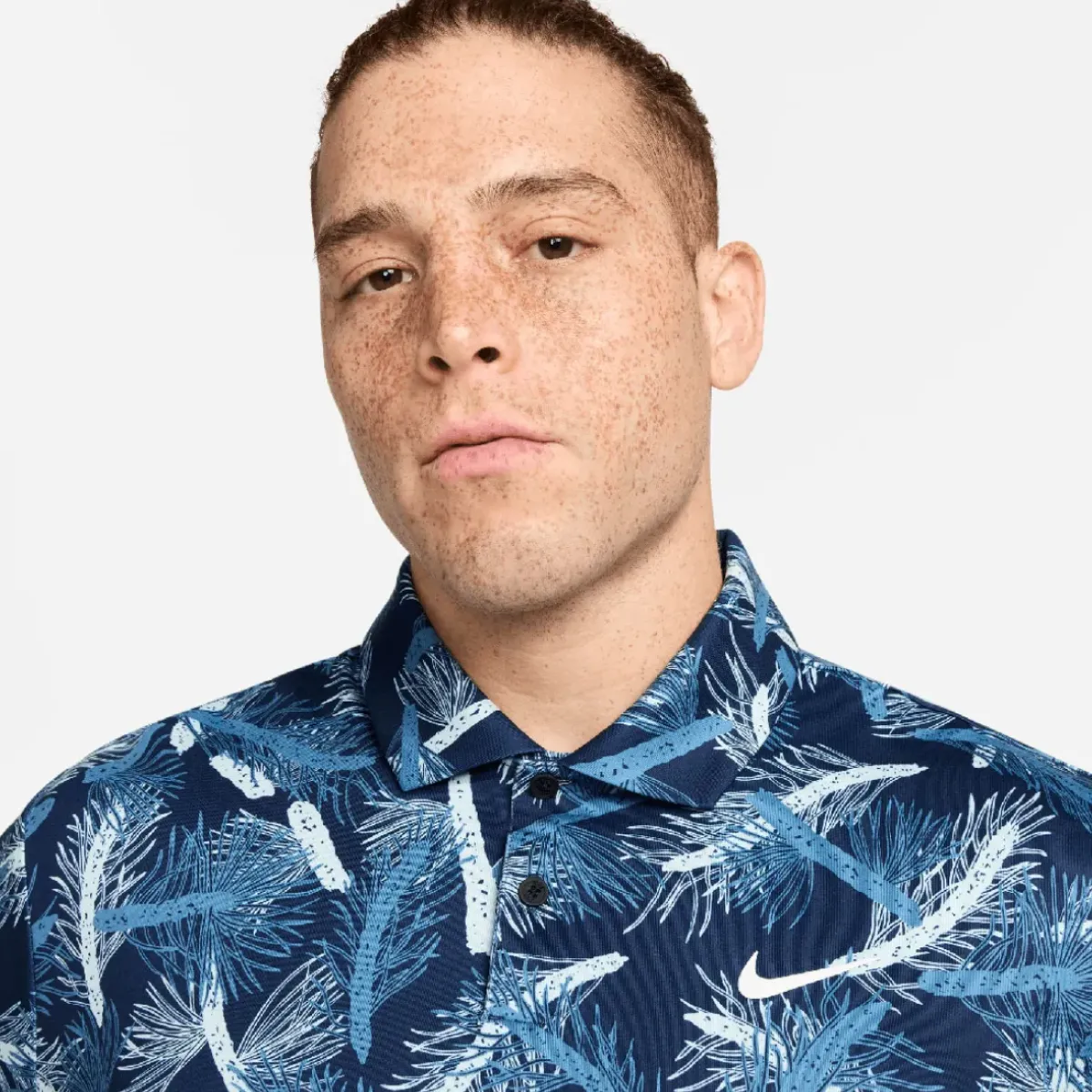 Online Nike Men's Tour Pine Print Golf Polo Shirt Men's Polo Shirts