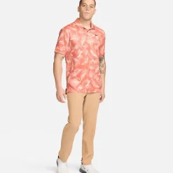 Online Nike Men's Tour Pine Print Golf Polo Shirt Men's Polo Shirts