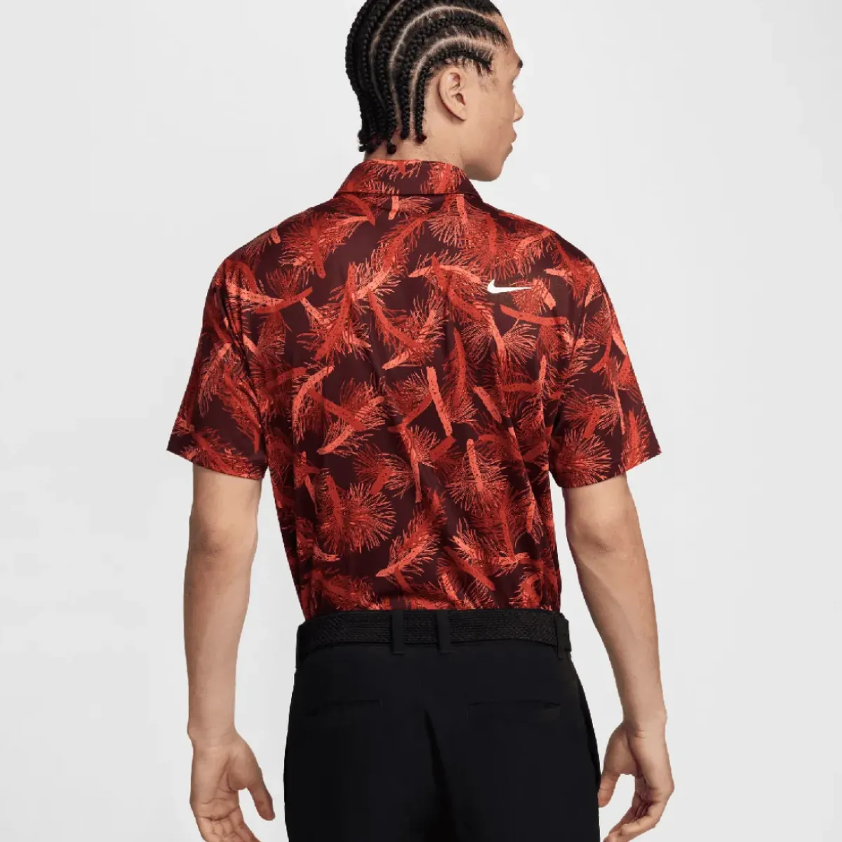 Online Nike Men's Tour Pine Print Golf Polo Shirt Men's Polo Shirts