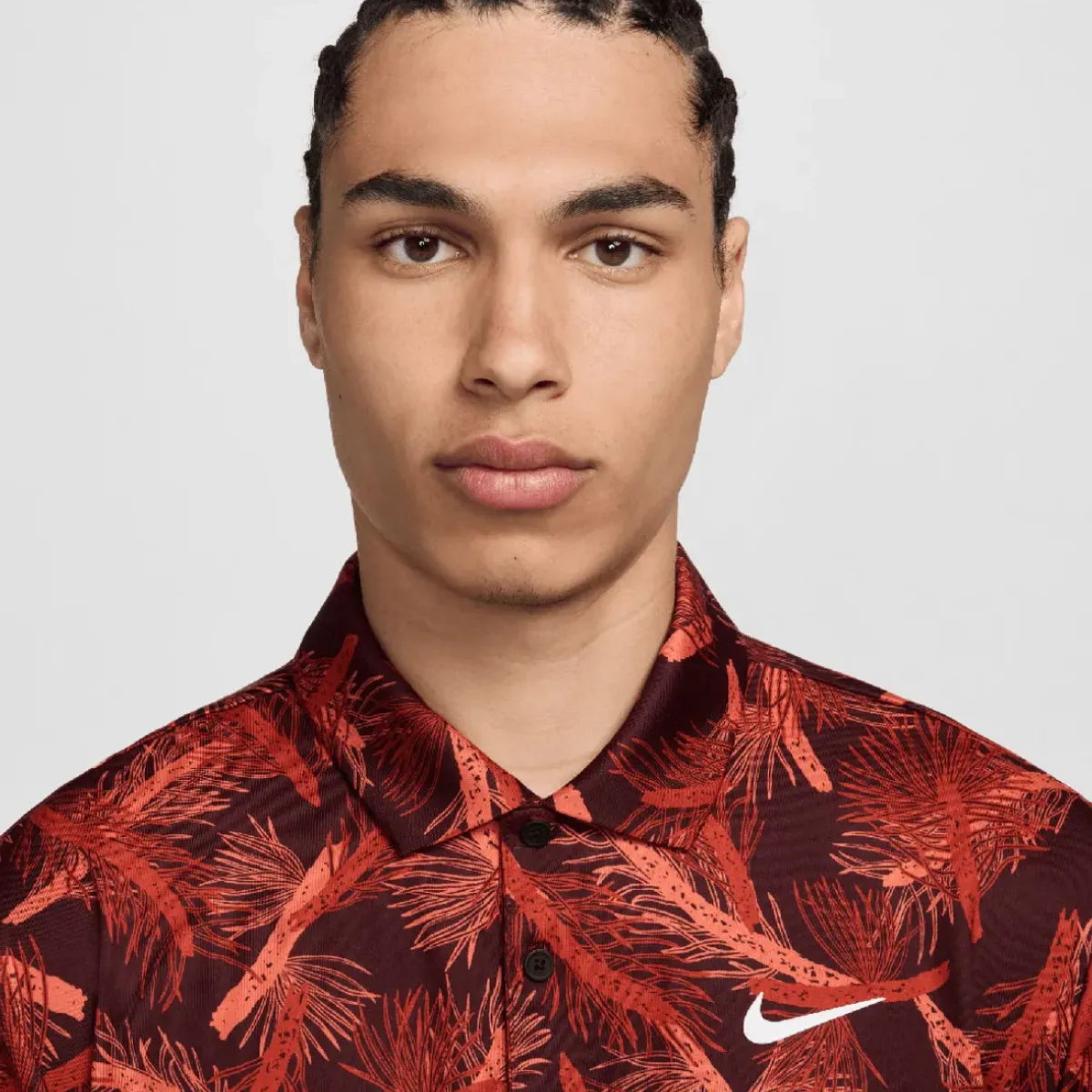 Online Nike Men's Tour Pine Print Golf Polo Shirt Men's Polo Shirts