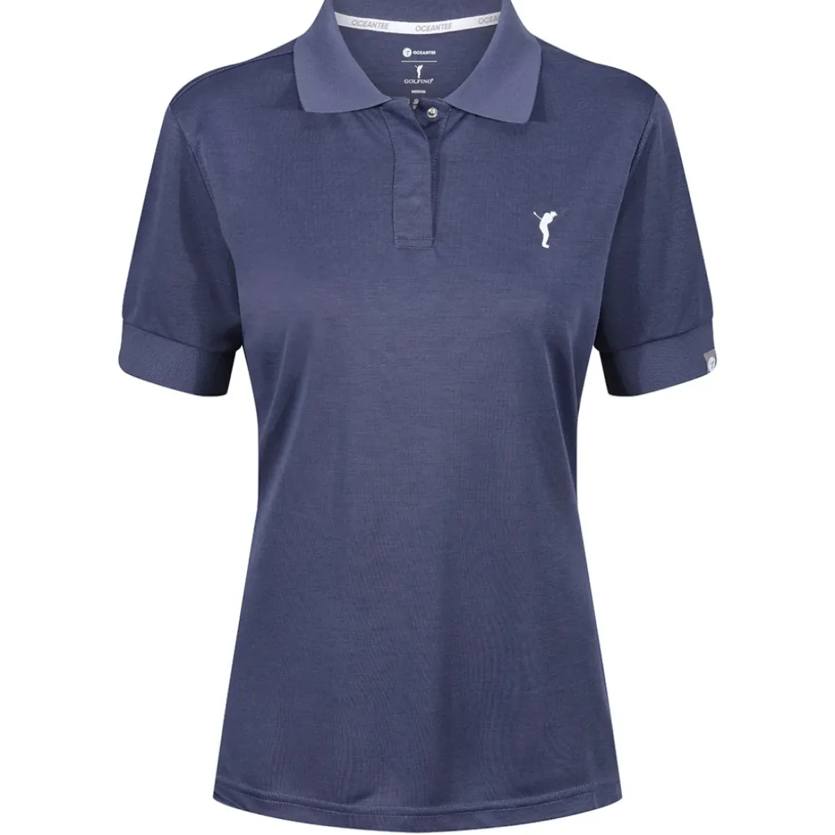 OCEANTEE GOLFINO Ladies Wave Golf Polo Shirt Ladies Polo Shirts