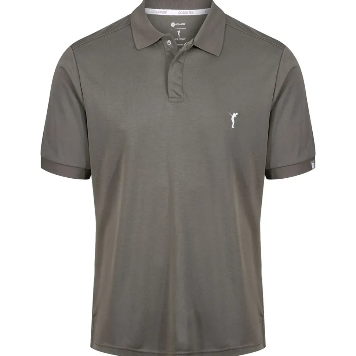 OCEANTEE GOLFINO Men's Wave Golf Polo Shirt Men's Polo Shirts