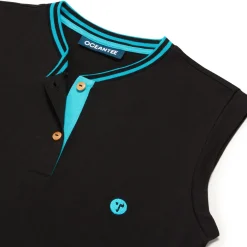 Best OCEANTEE Ladies Oceanic Sleeveless Breathable Golf Polo Shirt Ladies Polo Shirts