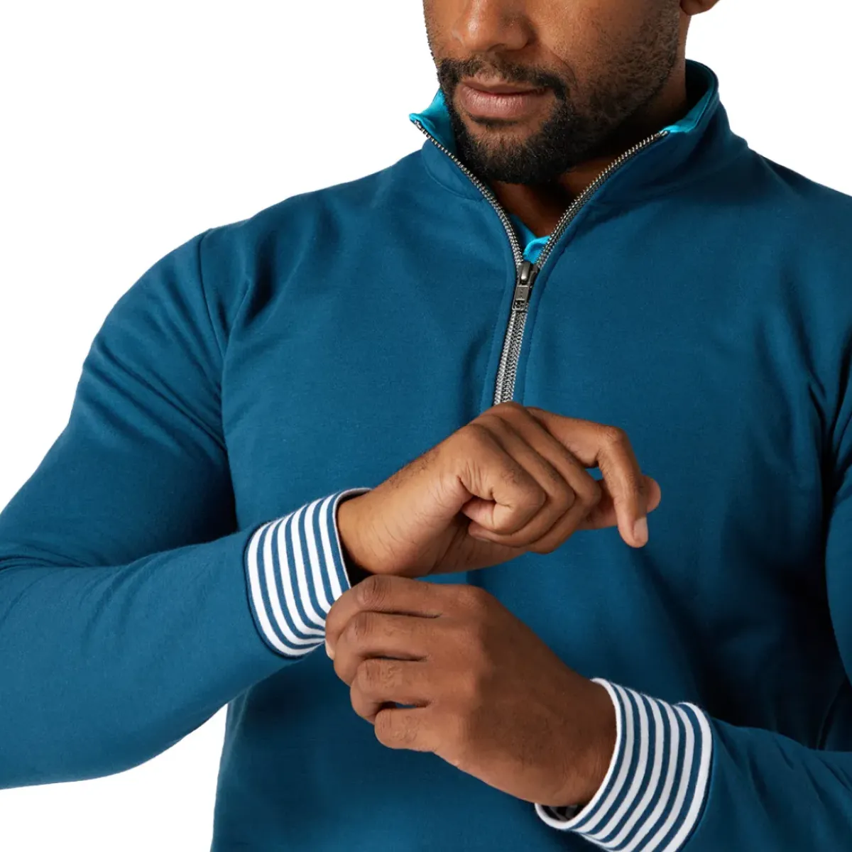 Hot OCEANTEE Men's Silvertip Zip Golf Midlayer Men's Sweaters|Men's Midlayers
