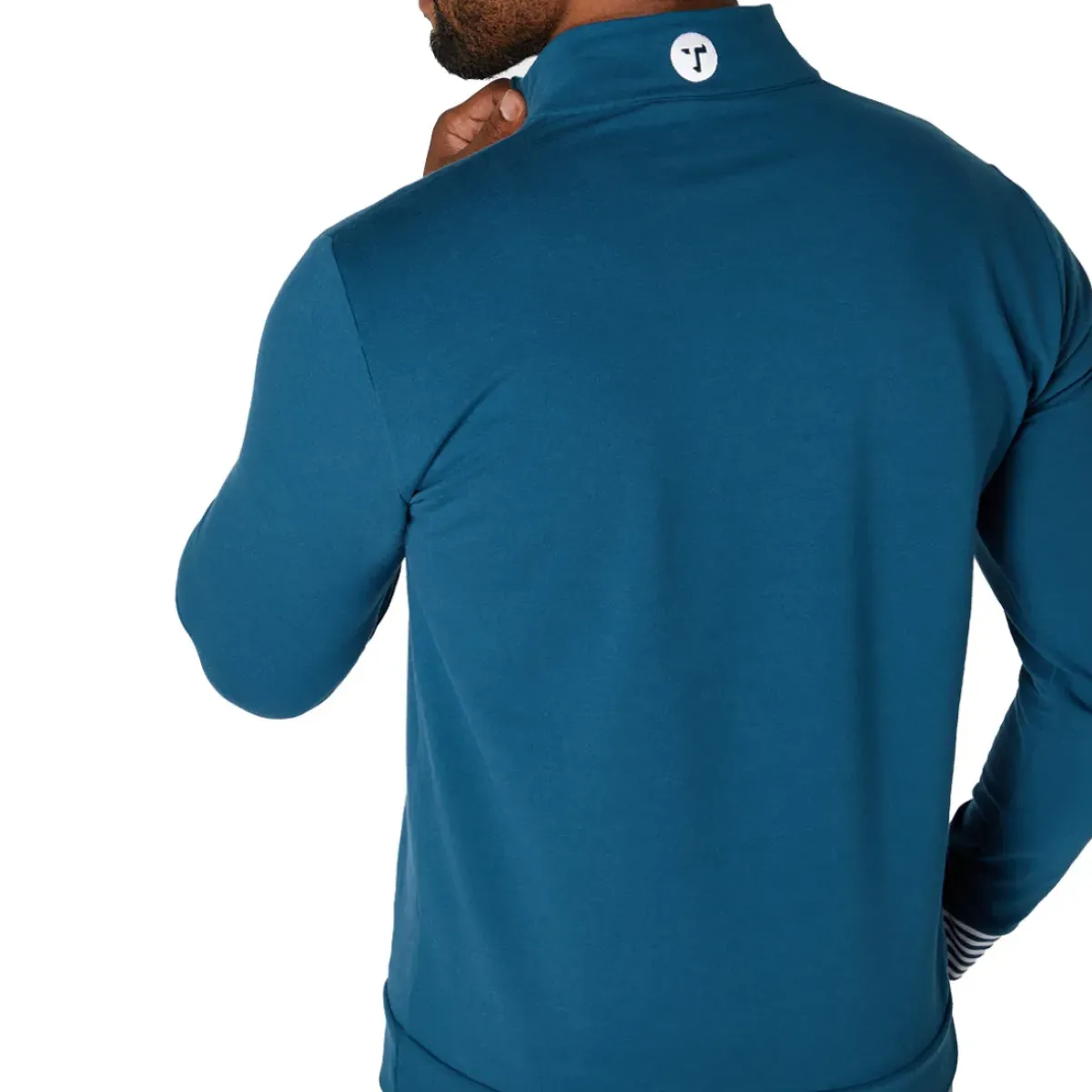 Hot OCEANTEE Men's Silvertip Zip Golf Midlayer Men's Sweaters|Men's Midlayers