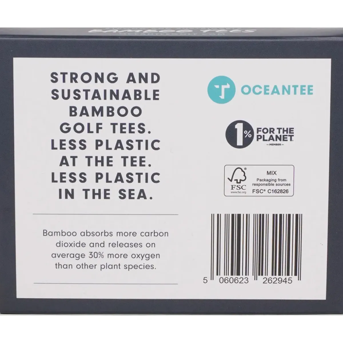 New OCEANTEE Mixed Bamboo Golf Tees - 30 Pack Golf Tees