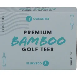 Sale OCEANTEE 59mm Bamboo Castle Golf Tees - 15 Pack Golf Tees