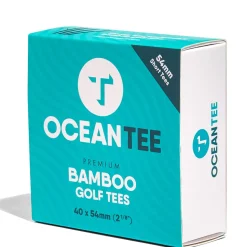 New OCEANTEE 54mm Bamboo Golf Tees - 40 Pack Golf Tees