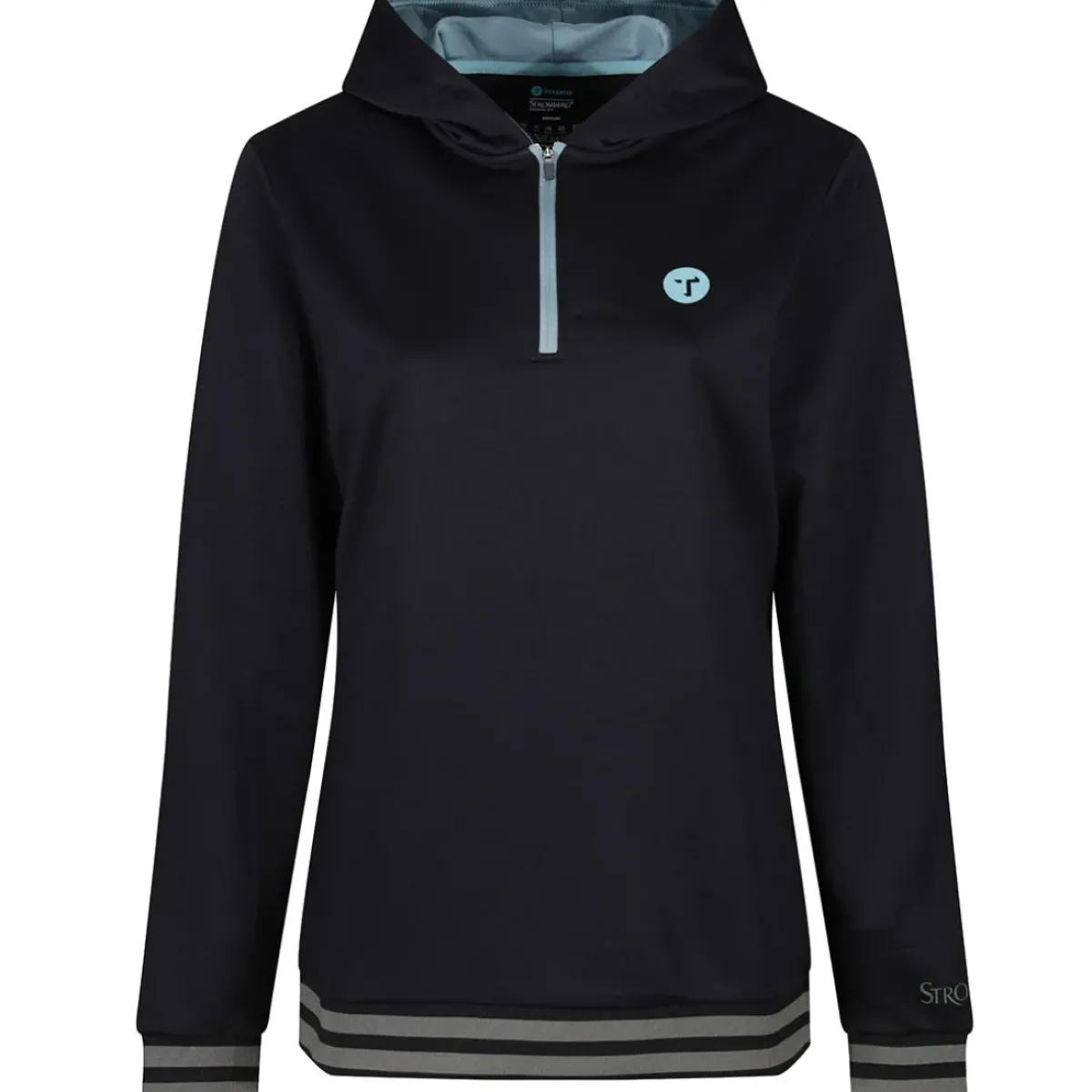 New OCEANTEE Stromberg Ladies Half Zip Golf Hoodie Ladies Midlayers|Men's Midlayers