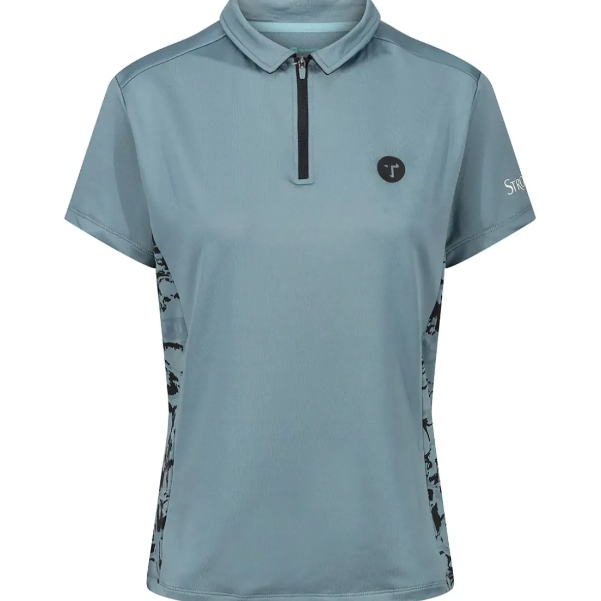 OCEANTEE Stromberg Ladies Print Golf Polo Shirt Ladies Polo Shirts