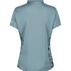 OCEANTEE Stromberg Ladies Print Golf Polo Shirt Ladies Polo Shirts