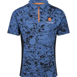 OCEANTEE Stromberg Men's Print Golf Polo Shirt Men's Polo Shirts