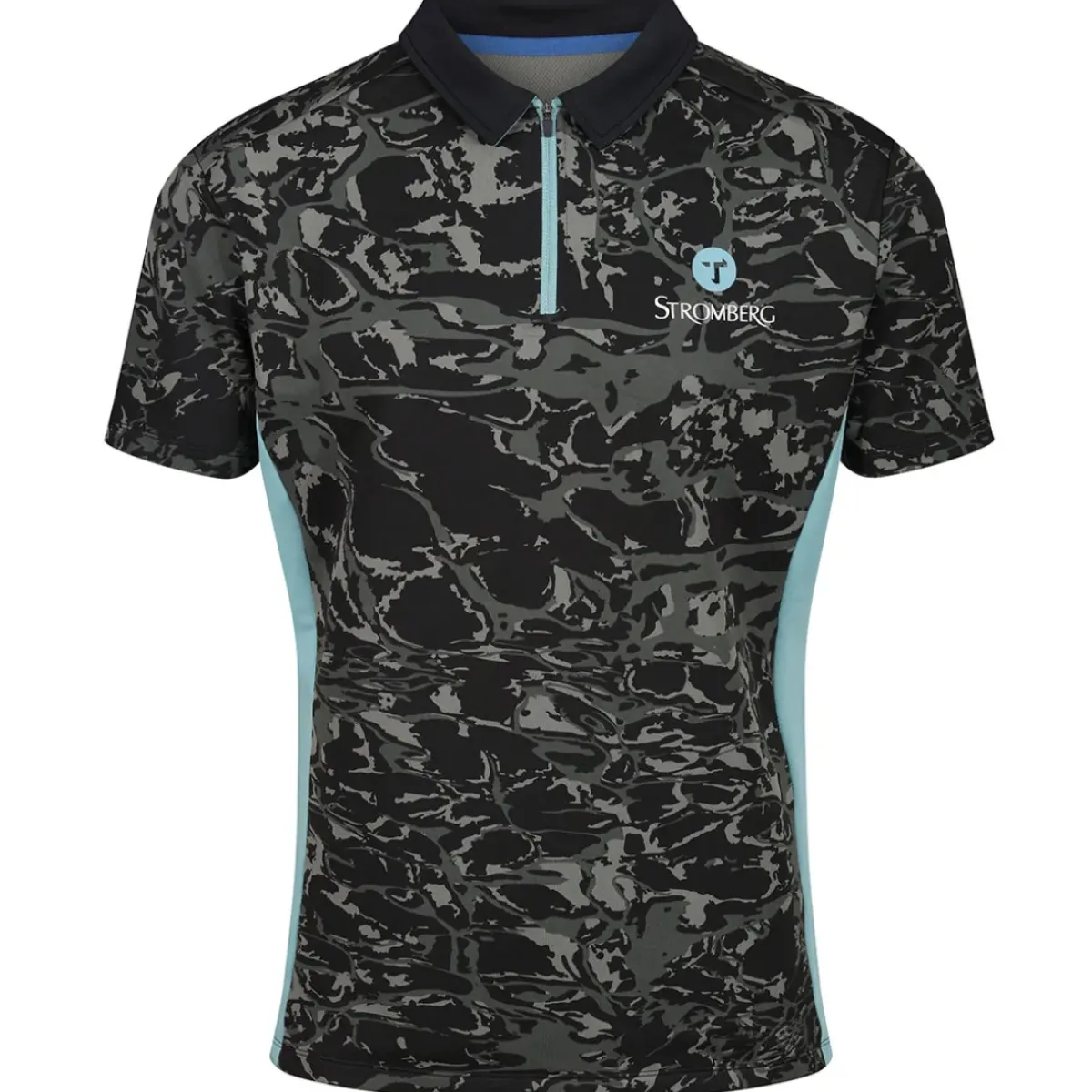 New OCEANTEE Stromberg Men's Print Golf Polo Shirt Men's Polo Shirts