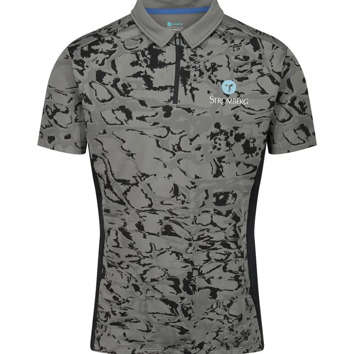 New OCEANTEE Stromberg Men's Print Golf Polo Shirt Men's Polo Shirts