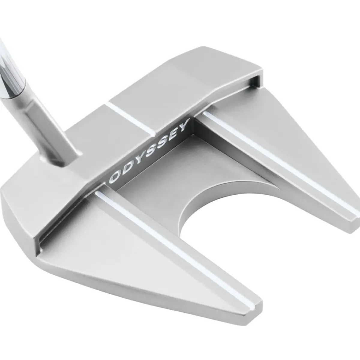 Clearance Ai-ONE Seven Silver Short Slant Pistol Golf Putter Season Ready Collection|Season Ready Collection