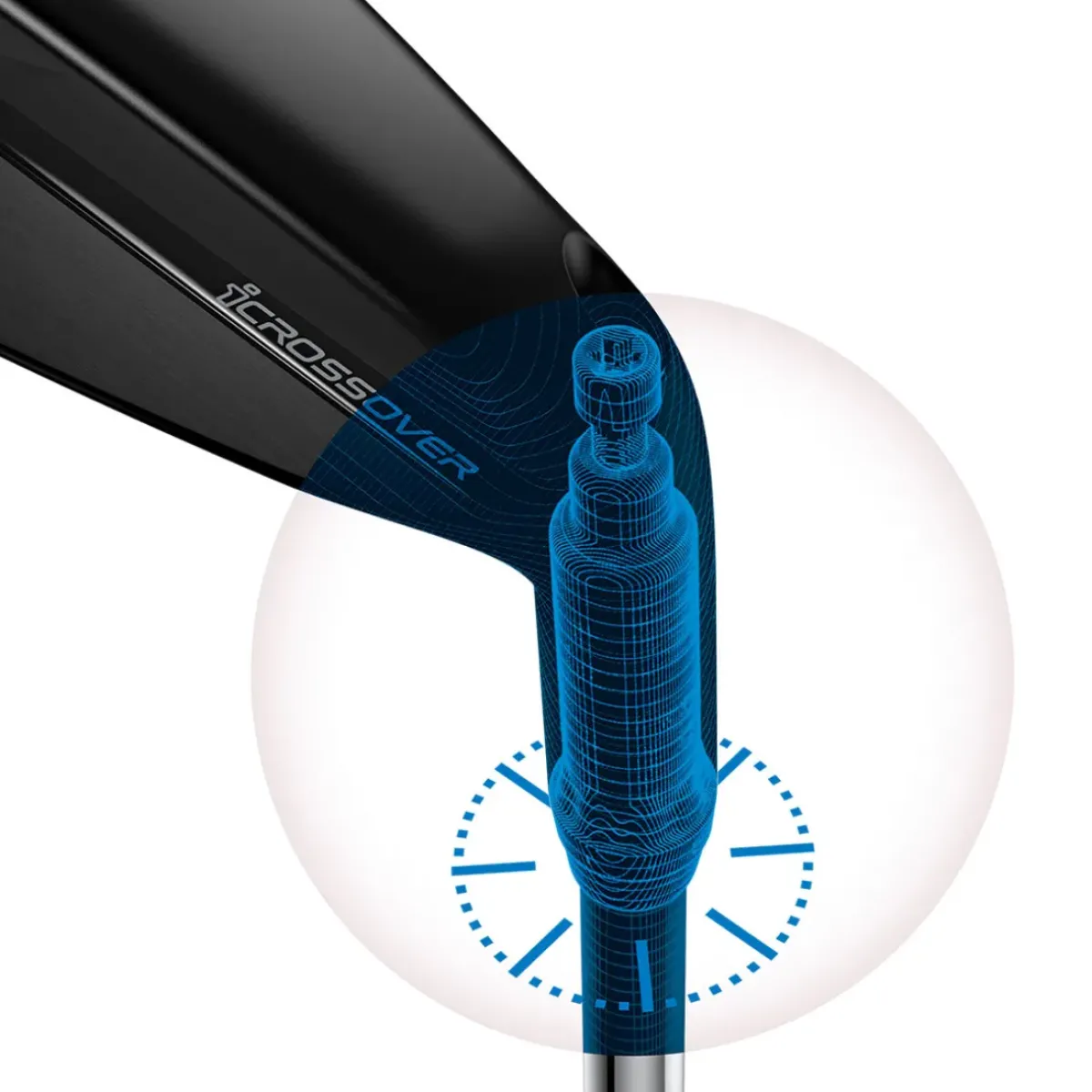 Outlet iCrossover Graphite Golf Utiliy Iron - Custom Fit Custom Fit Clubs|Hybrids