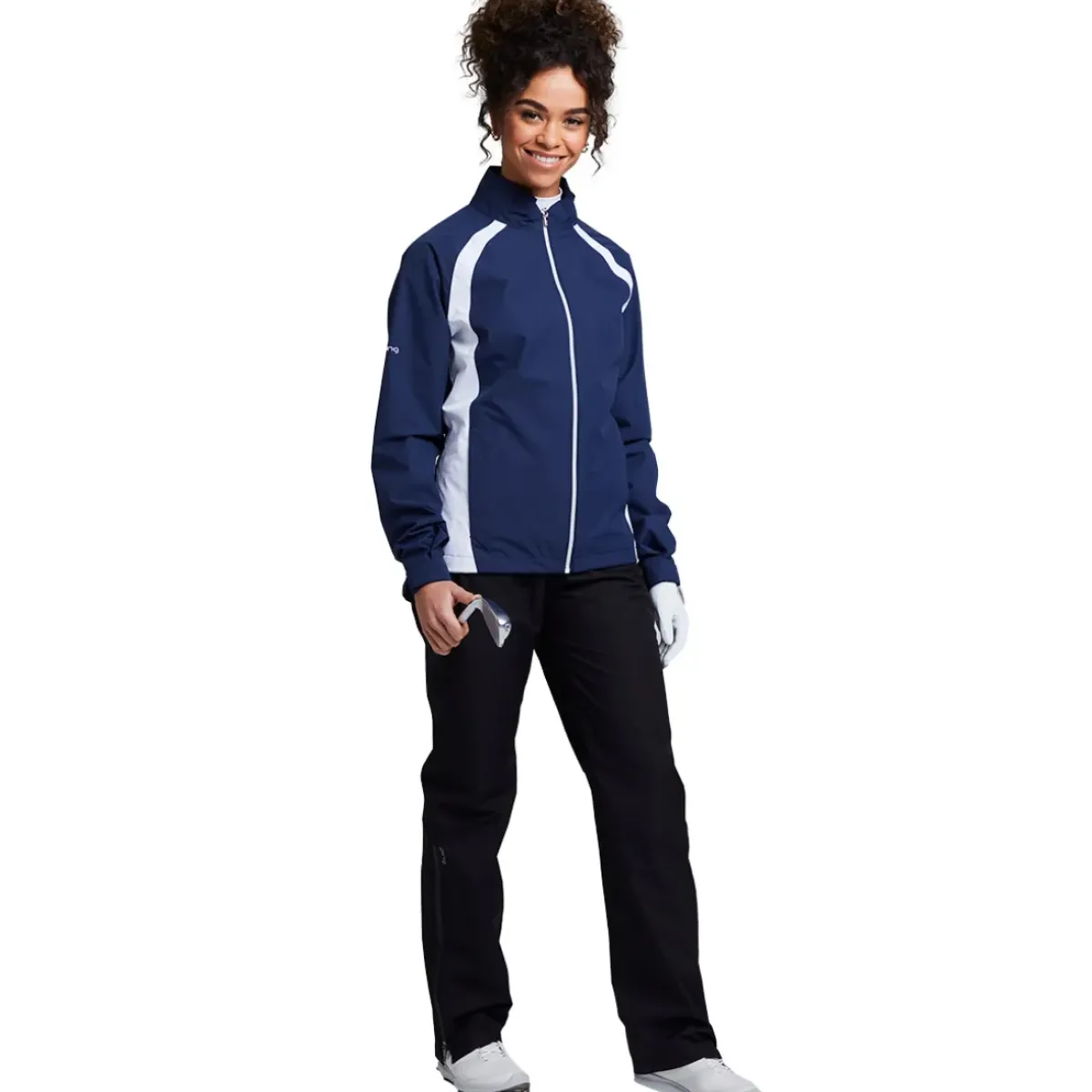 Best Ladies Freda Full Zip Waterproof Golf Jacket Ladies Waterproofs|Ladies Jackets
