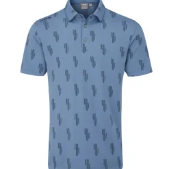 Hot Men's Arizona Cactus Golf Polo Shirt Men's Polo Shirts