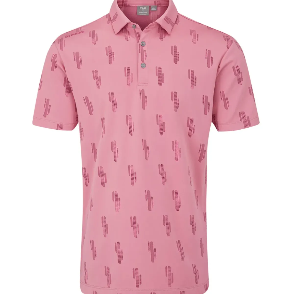 New Men's Arizona Cactus Golf Polo Shirt Men's Polo Shirts