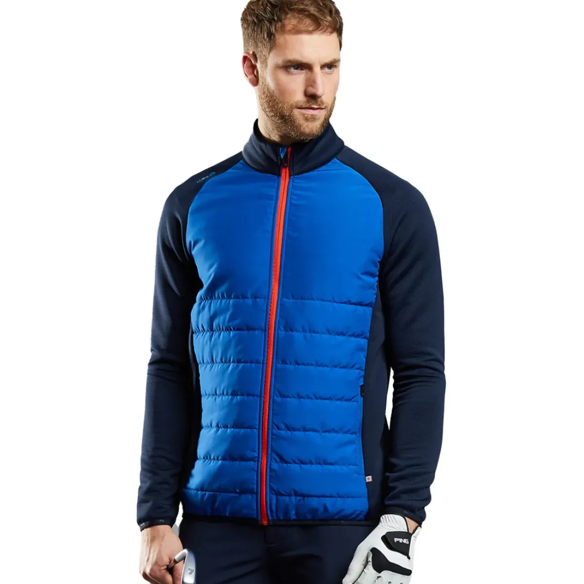 Discount Men's Arlo Hybrid Golf Jacket Men's Sweaters|Men's Jackets