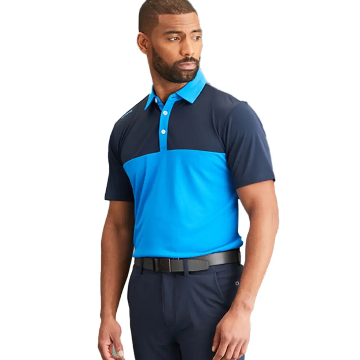 Outlet Men's Bodi Panel Golf Polo Shirt Men's Polo Shirts
