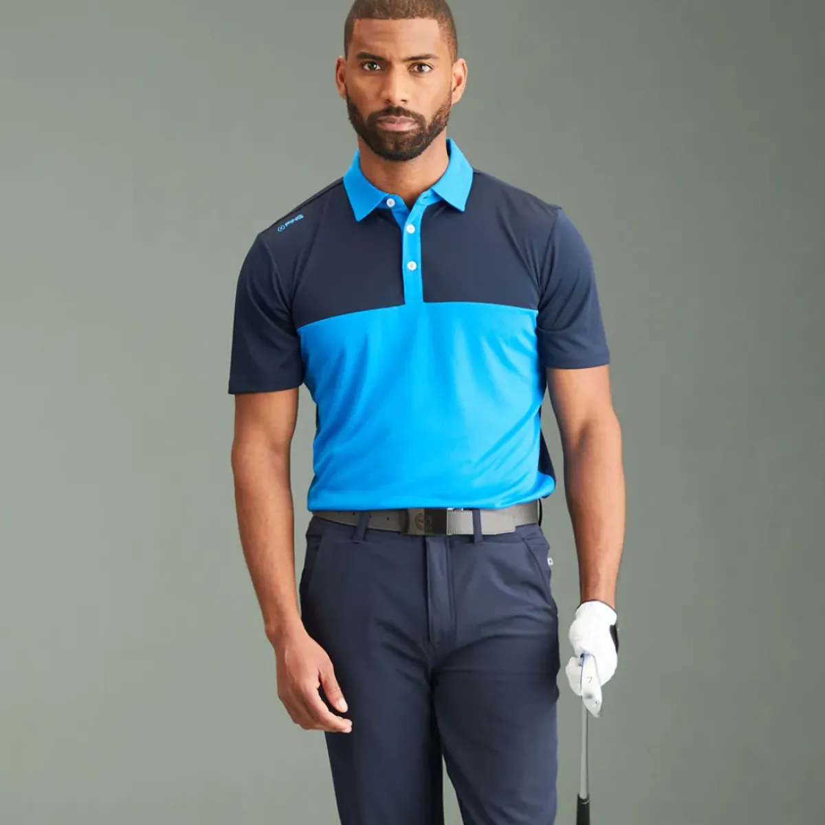 Outlet Men's Bodi Panel Golf Polo Shirt Men's Polo Shirts