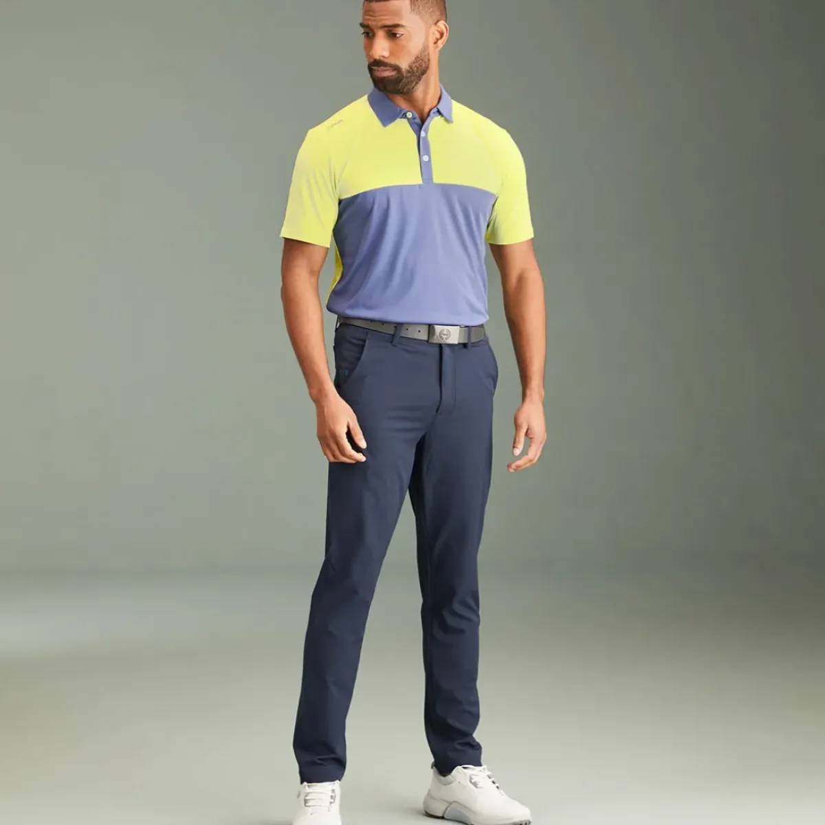 Men's Bodi Panel Golf Polo Shirt Men's Polo Shirts