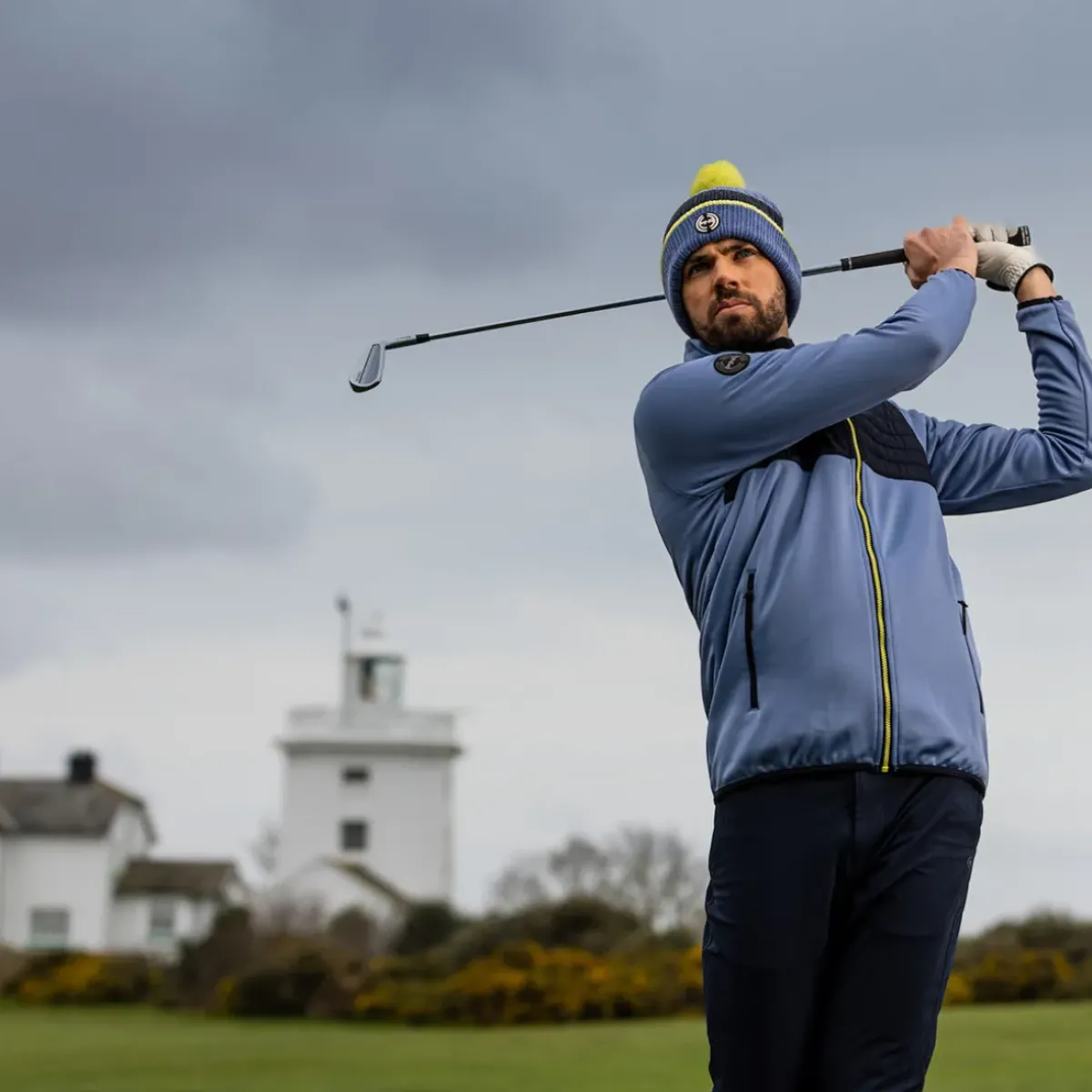 Men's Firth Hybrid Golf Jacket Men's Sweaters|Men's Jackets