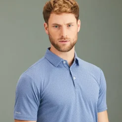 New Men's Halcyon Golf Polo Shirt Men's Polo Shirts