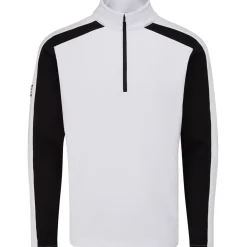 Clearance Men's Murrey Half Zip Golf Mid Layer Men's Sweaters|Men's Midlayers