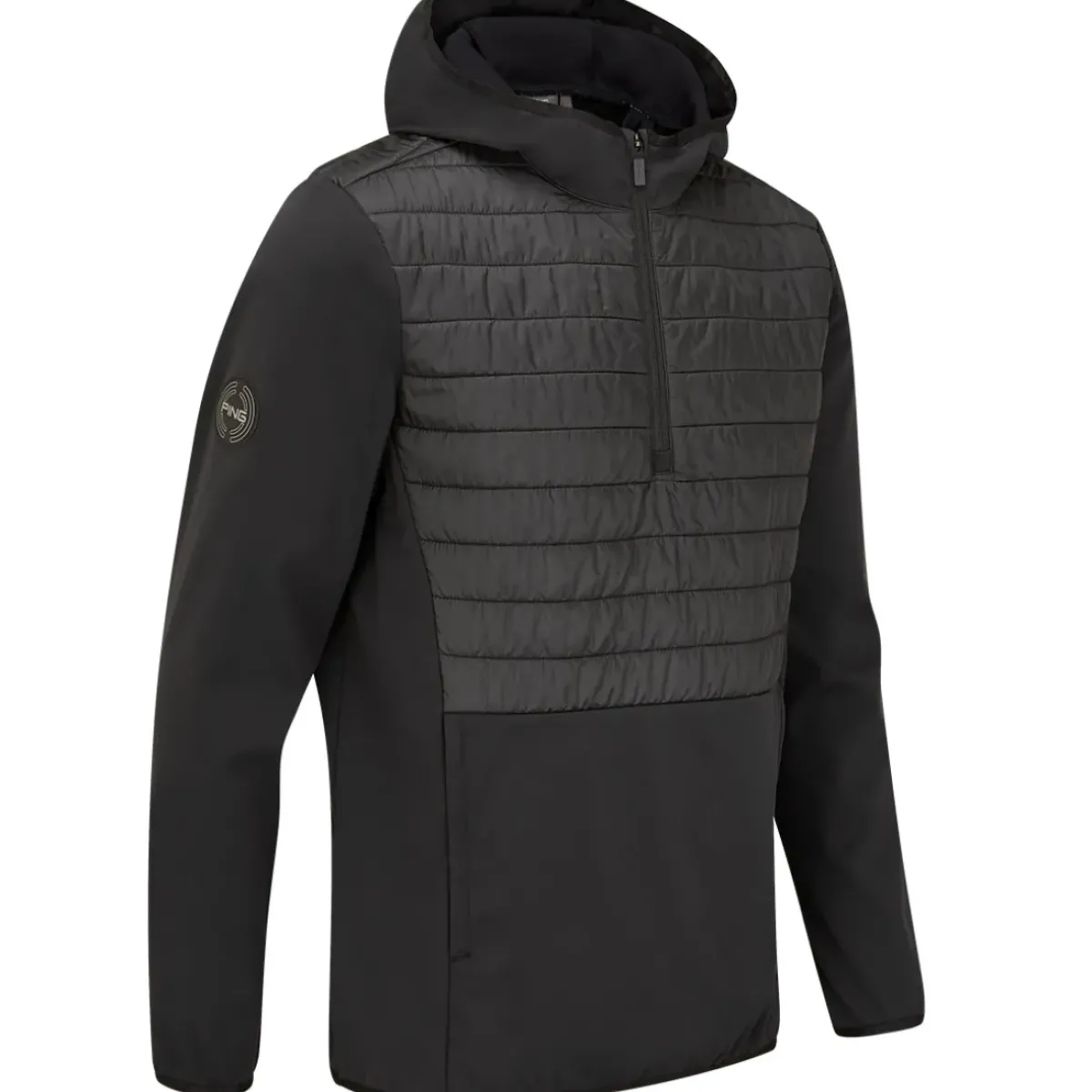 Best Men's Norse S5 Zoned Hooded Half Zip Golf Jacket Men's Sweaters|Men's Jackets