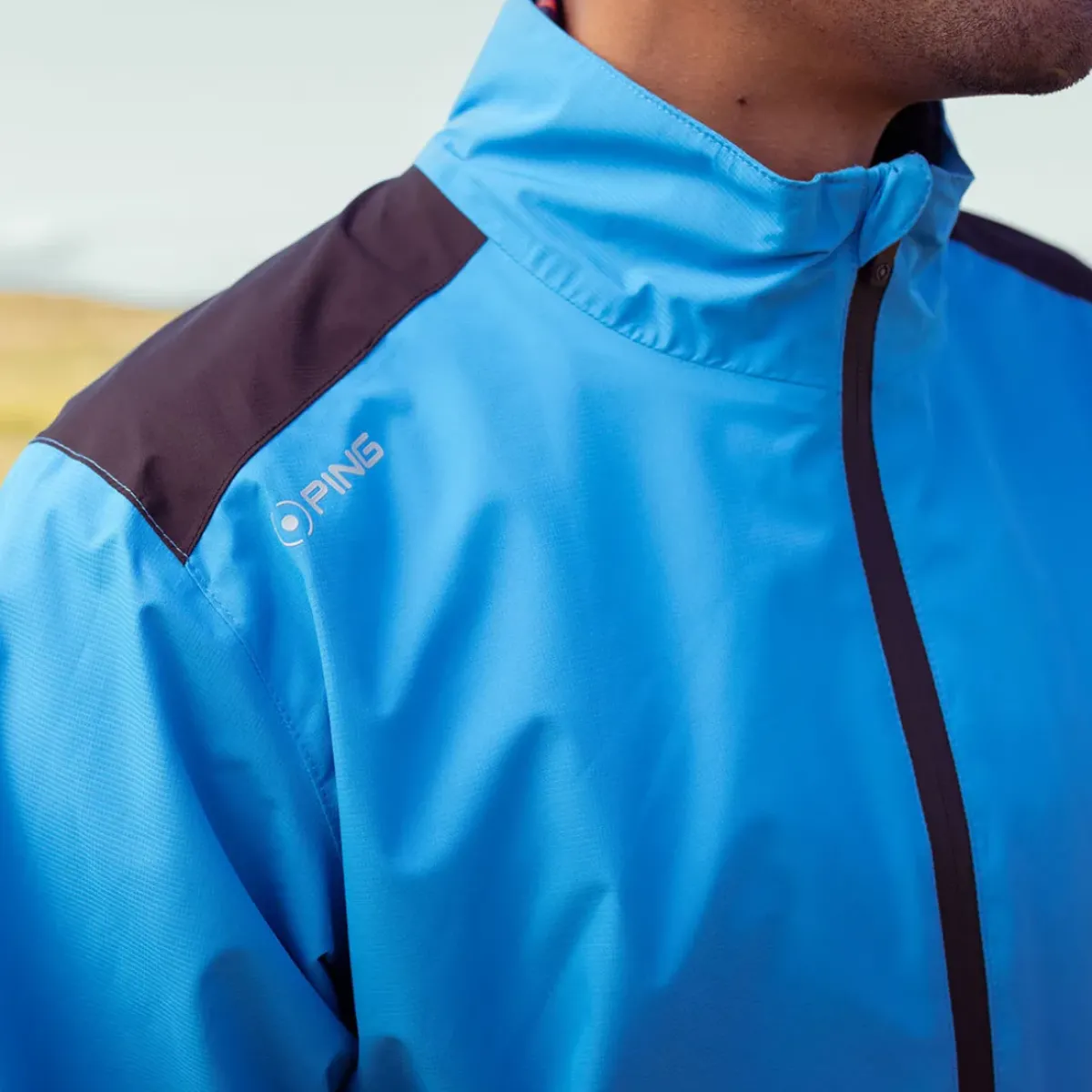 Sale Men's Sensordry S2 Full Zip Waterproof Golf Jacket Men's Waterproofs|Men's Jackets