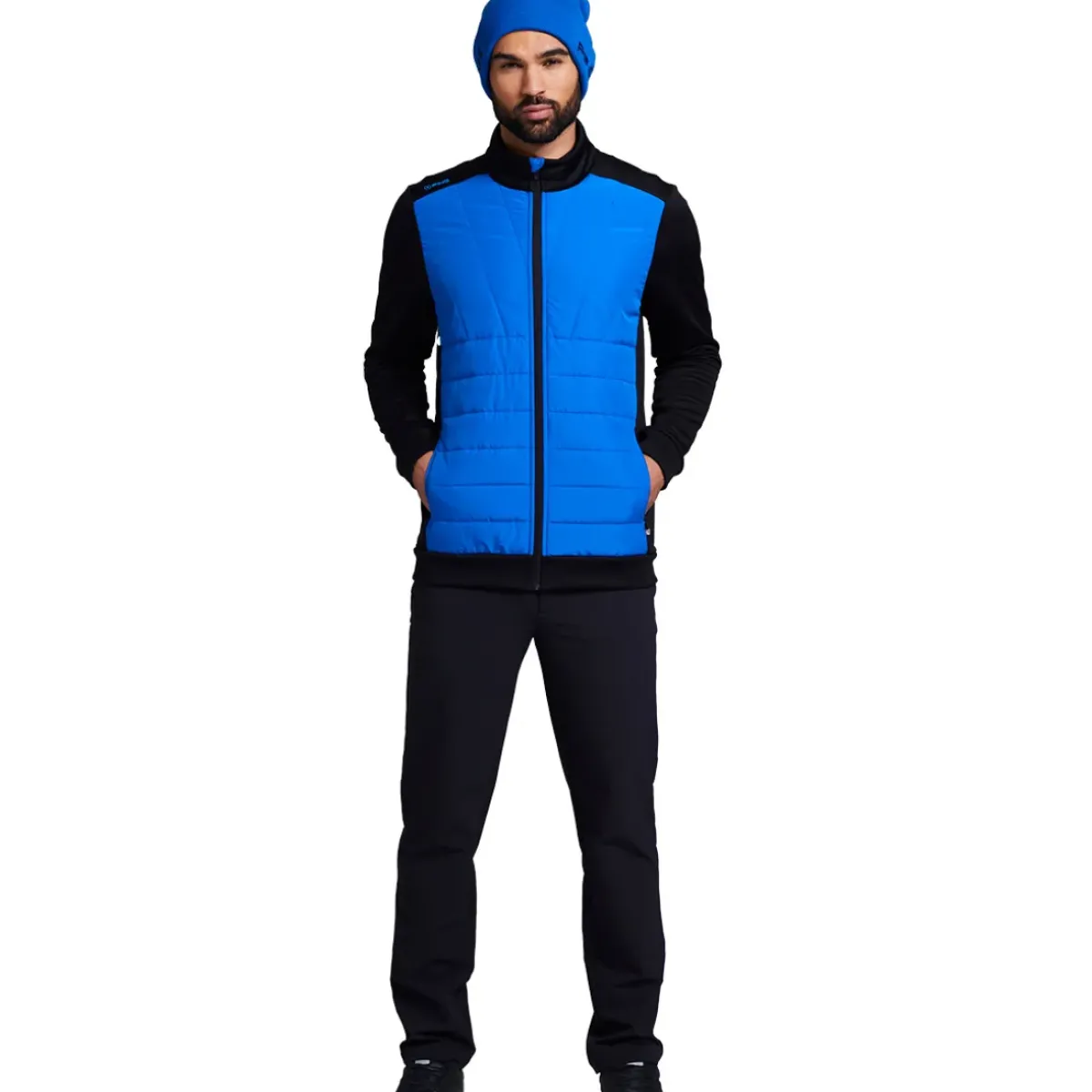 Best Men's Vernon Hybrid Golf Jacket Men's Sweaters|Men's Jackets