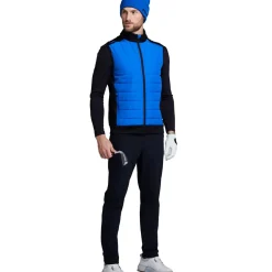 New Men's Vernon Quilted Hybrid Golf Gilet Men's Sweaters|Men's Gilets