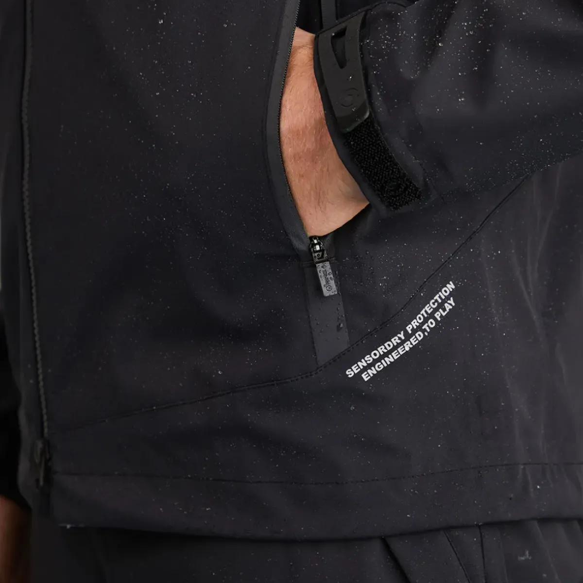 Best Taran 3L Full Zip Golf Jacket Men's Jackets|Men's Waterproofs