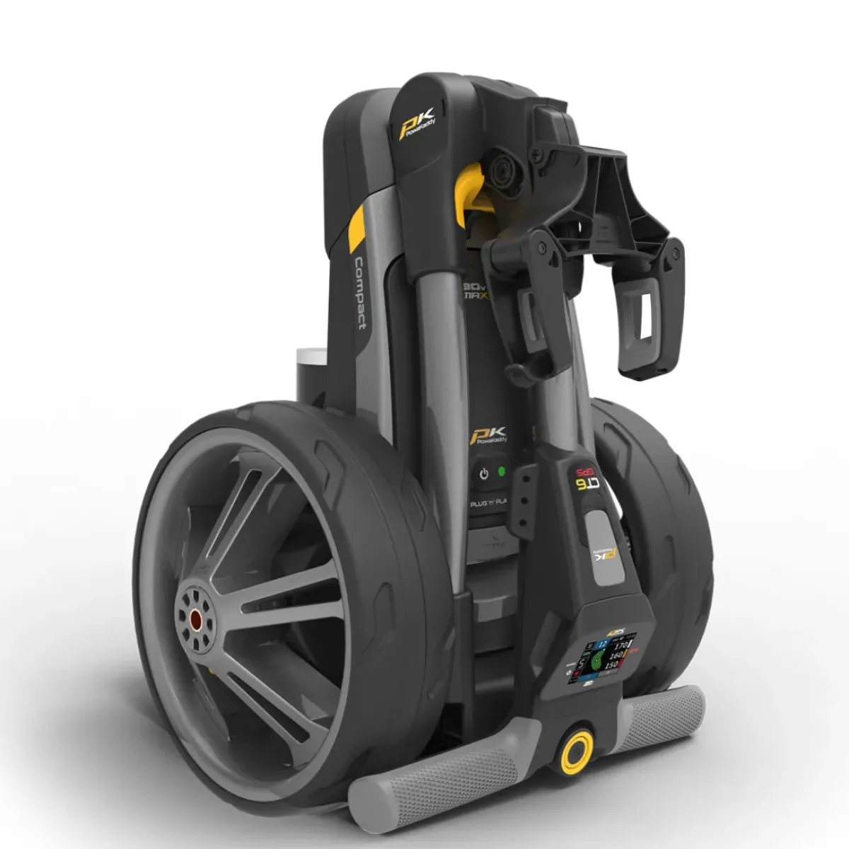 Clearance CT6 GPS 18 Hole Lithium Electric Golf Trolley Gps Electric Trolleys|Electric Trolleys